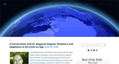 Desktop Screenshot of historicalclimatology.com